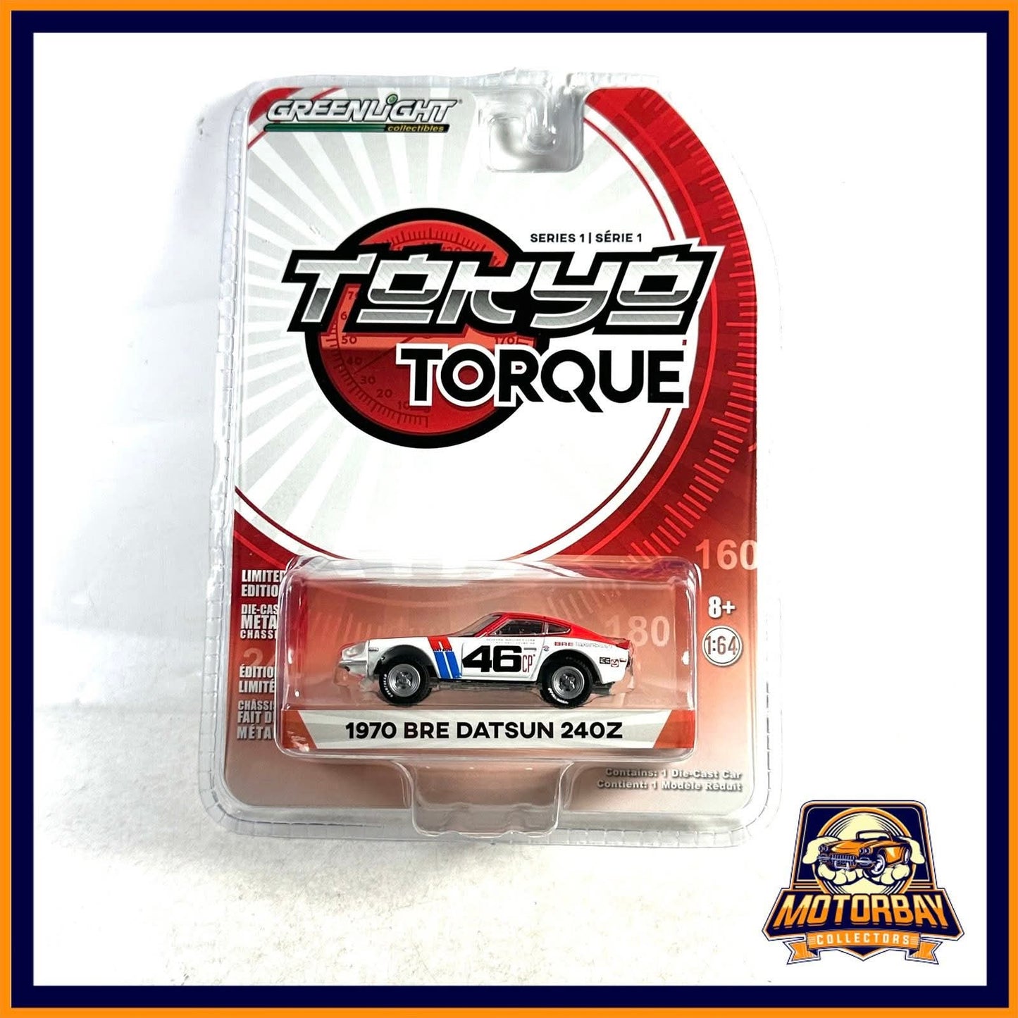 Greenlight 1/64 1970 Bre Datsun 240Z