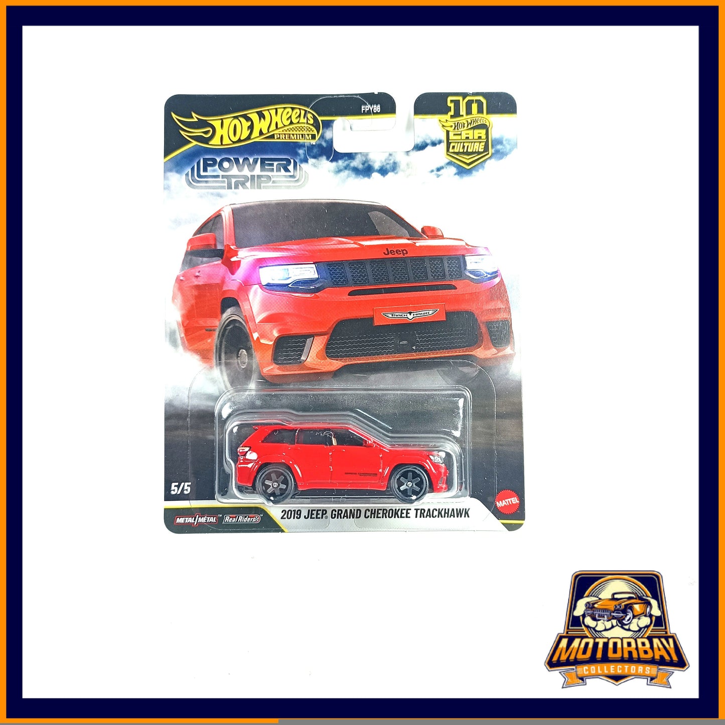 Hot Wheels 1/64 2019 Jeep Grand Cherokee Trackhawk