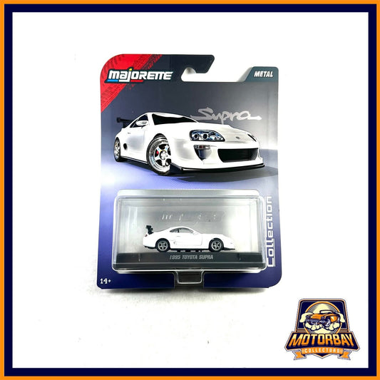 Majorette 1/64 1995 Toyota Supra Blanca