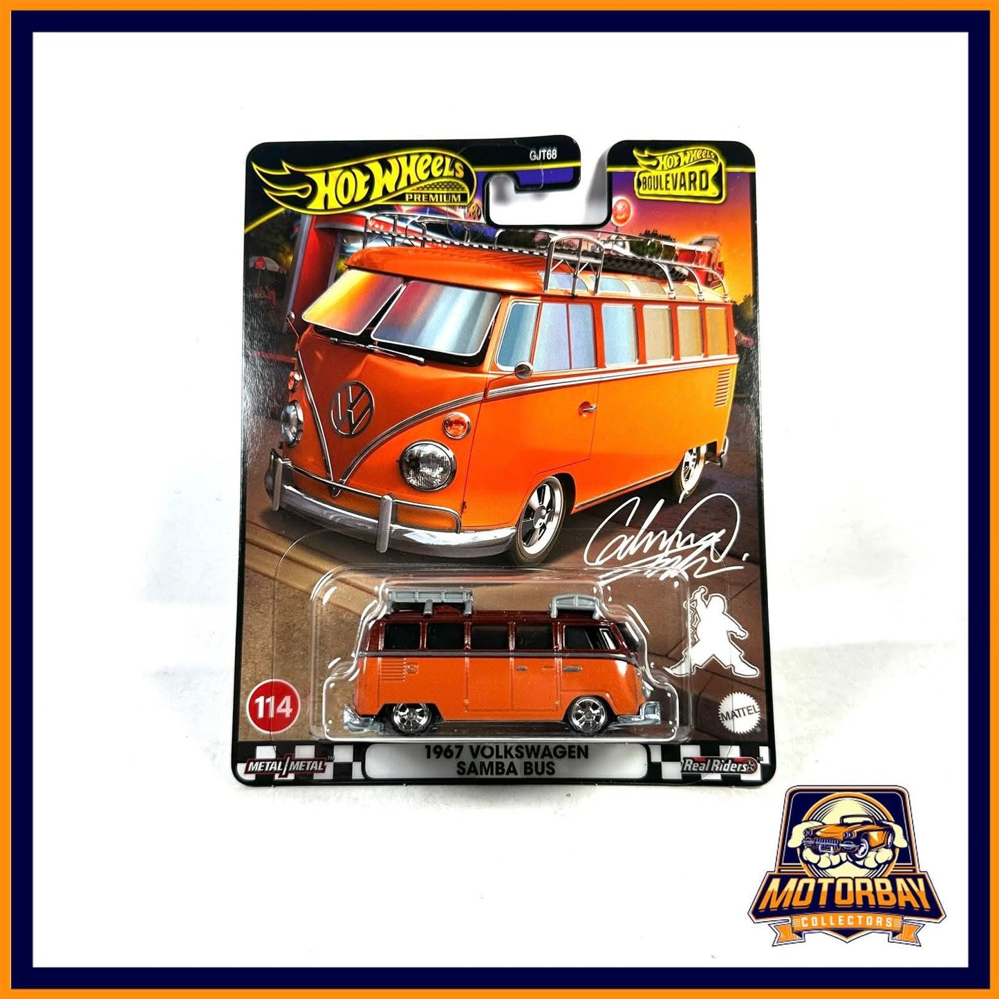 Hot Wheels 1/64 1967 Volkswagen Samba Bus
