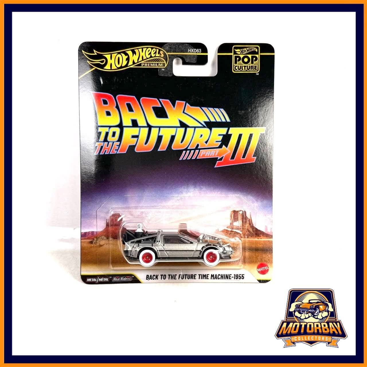 Hot Wheels 1/64 Back to The Future Time Machine-1995