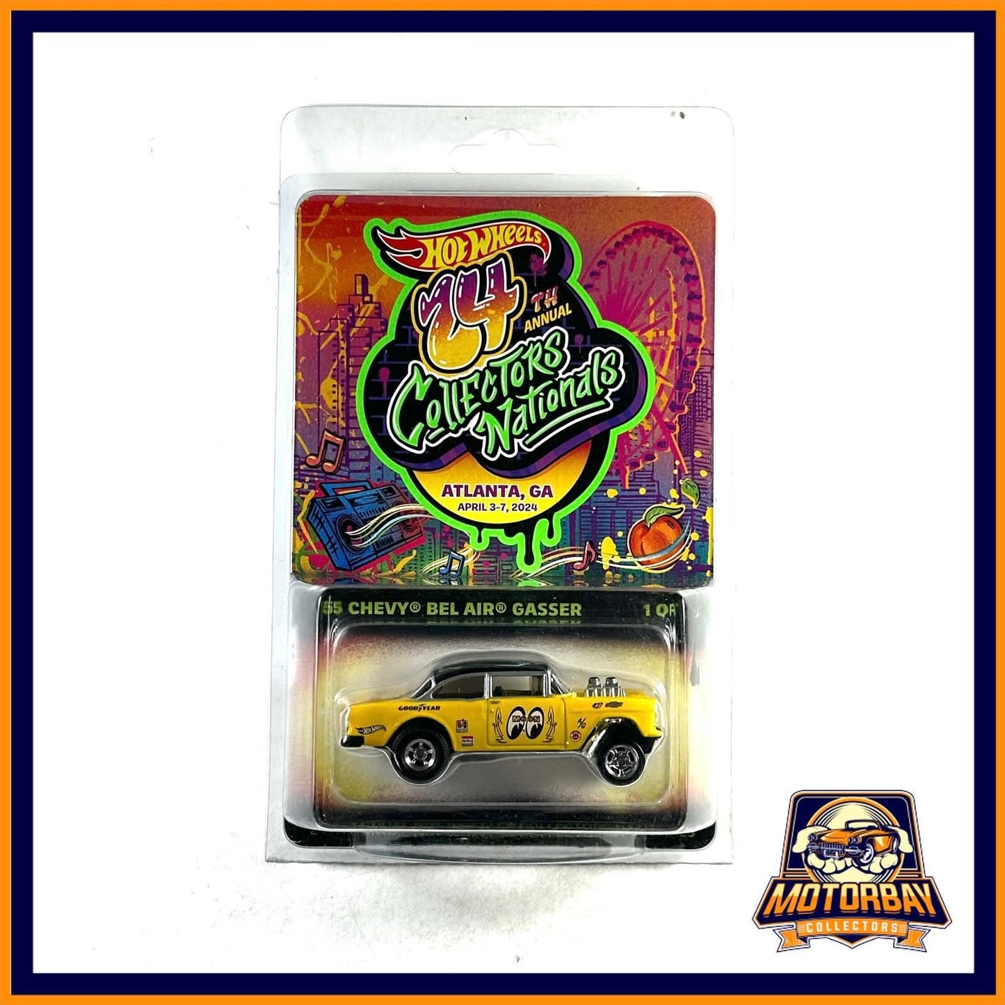 Hot Wheels 1/64 55 Chevy Bel Air Gasser # 3267/6200