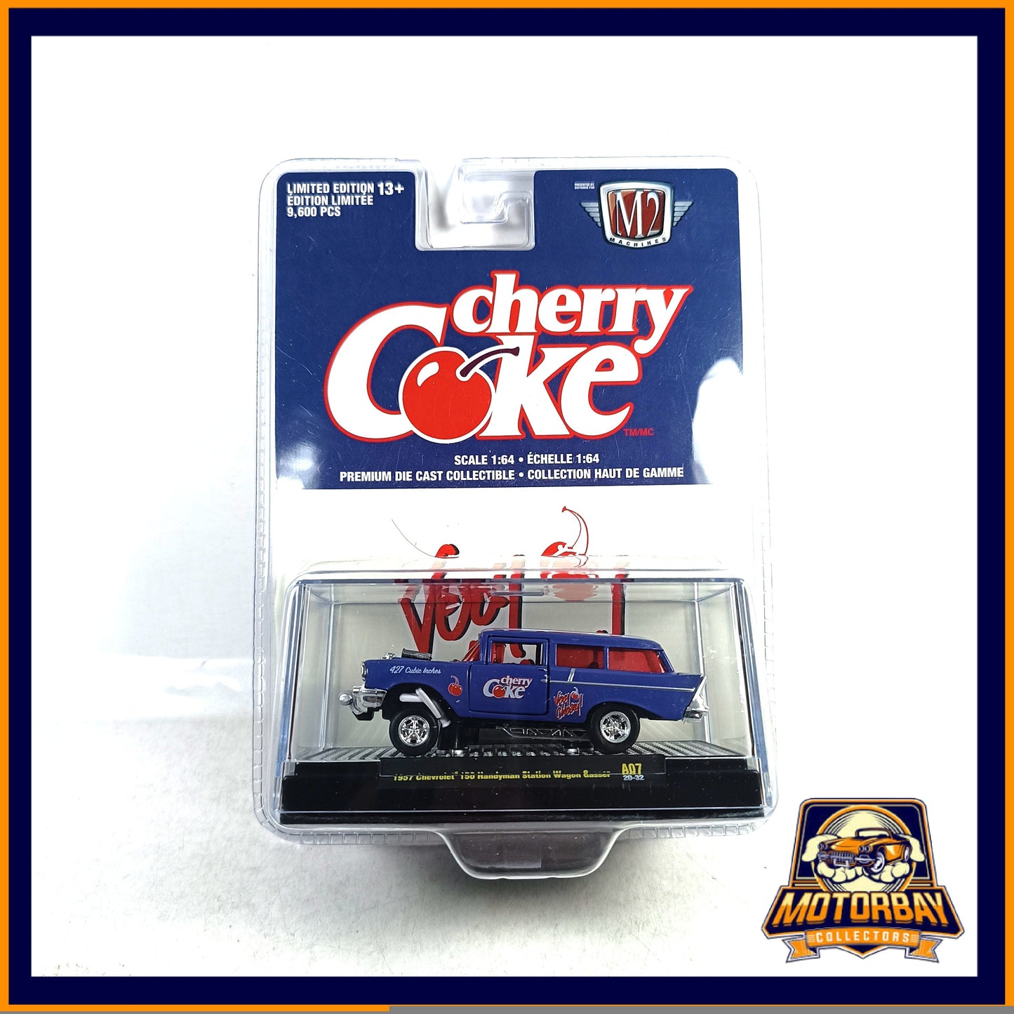 M2 1/64 1957 Chevrolet 150 Handyman Station Wagon Gasser