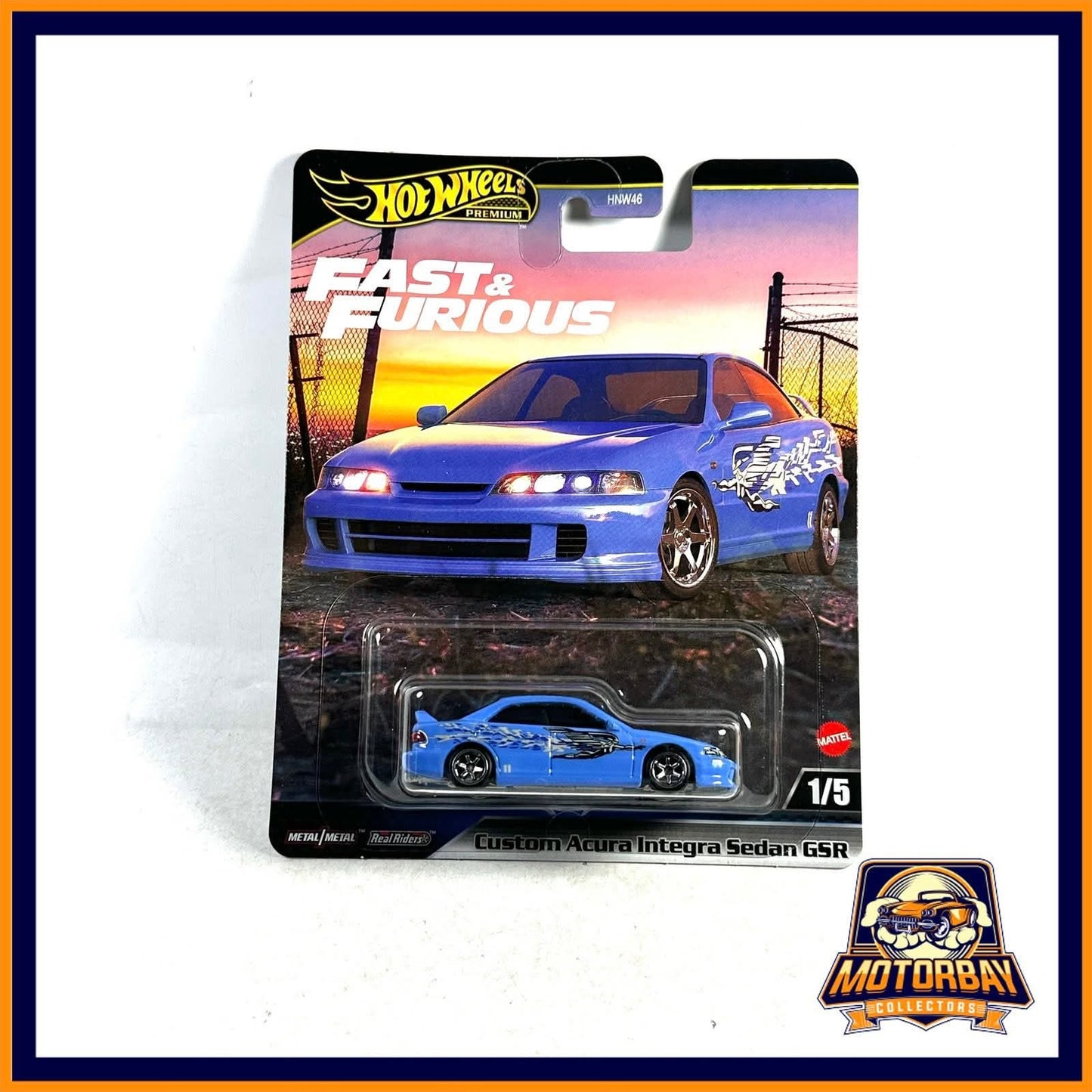 Hot Wheels 1/64 Custom Acura Integra Sedan GSR