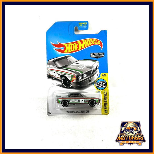 Hot Wheels 1/64 73 BMW 3.0 CSL Race Car