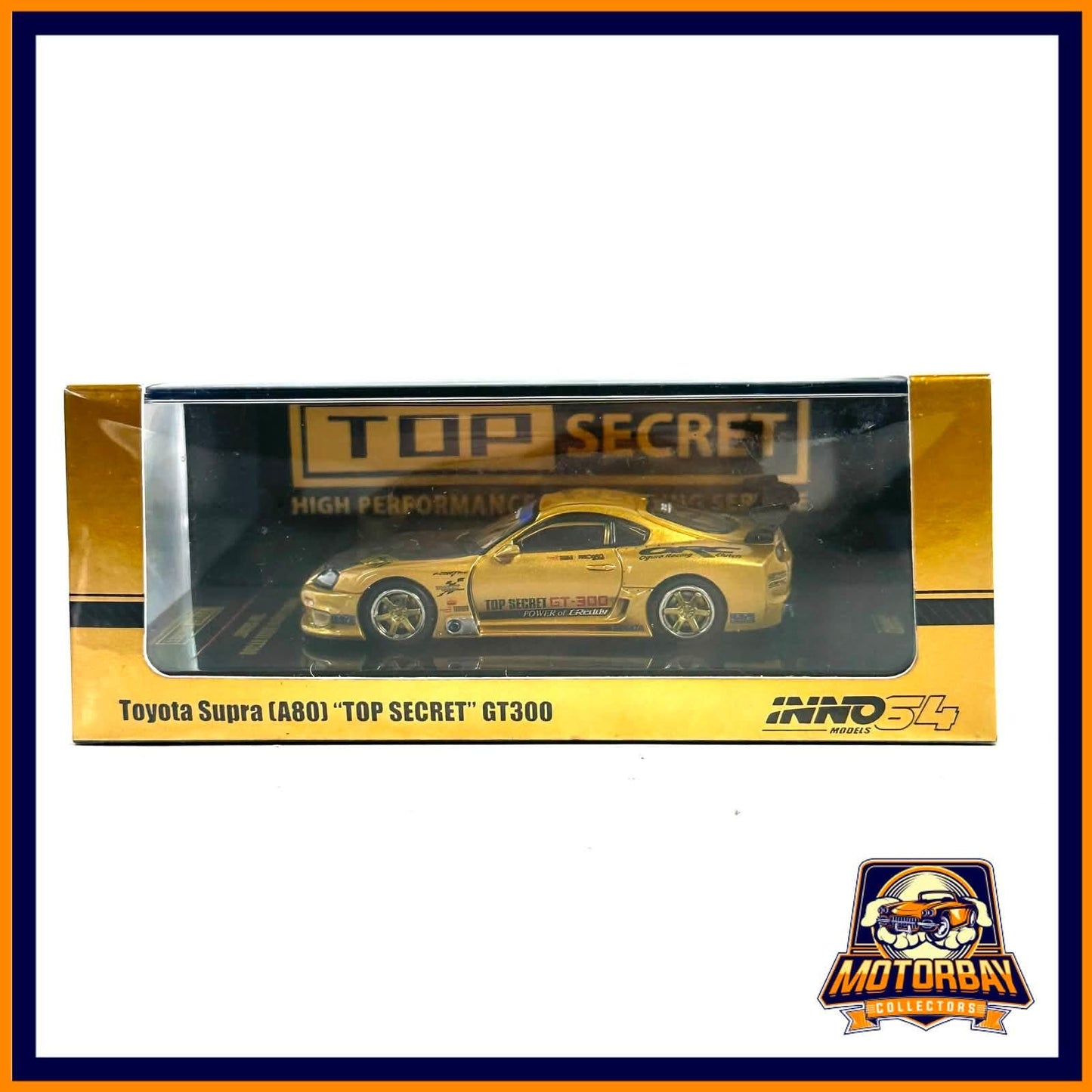 Inno 64 1/64 Toyota Supra A80 Secret GT300