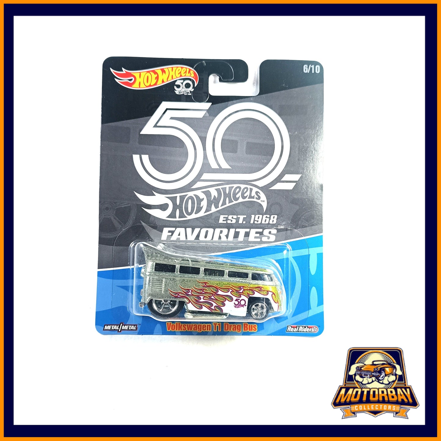 Hot Wheels 1/64 Volkswagen T1 Drag Bus