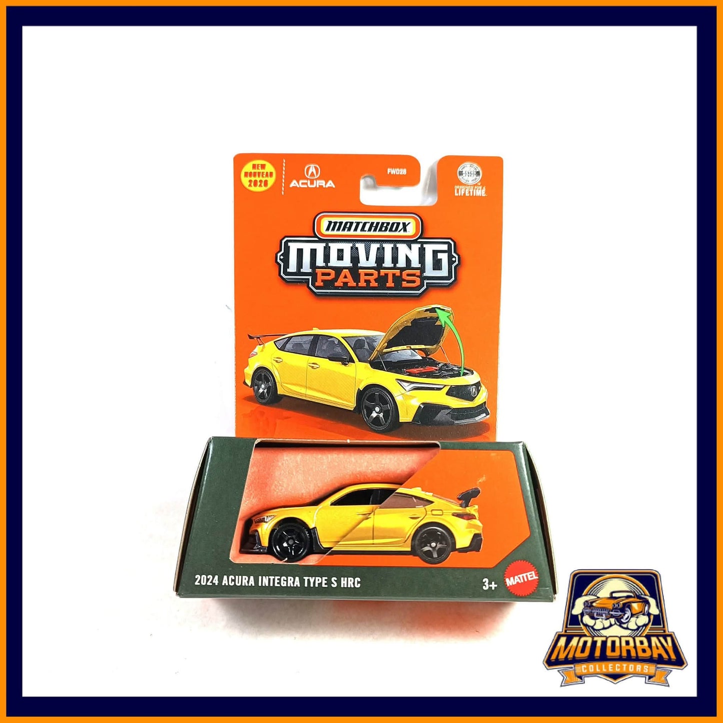 Matchbox 1/64 2024 Acura Integra Type S HRC