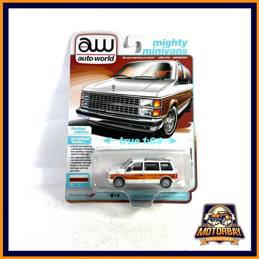 Auto World 1/64 1985 Dodge Caravan