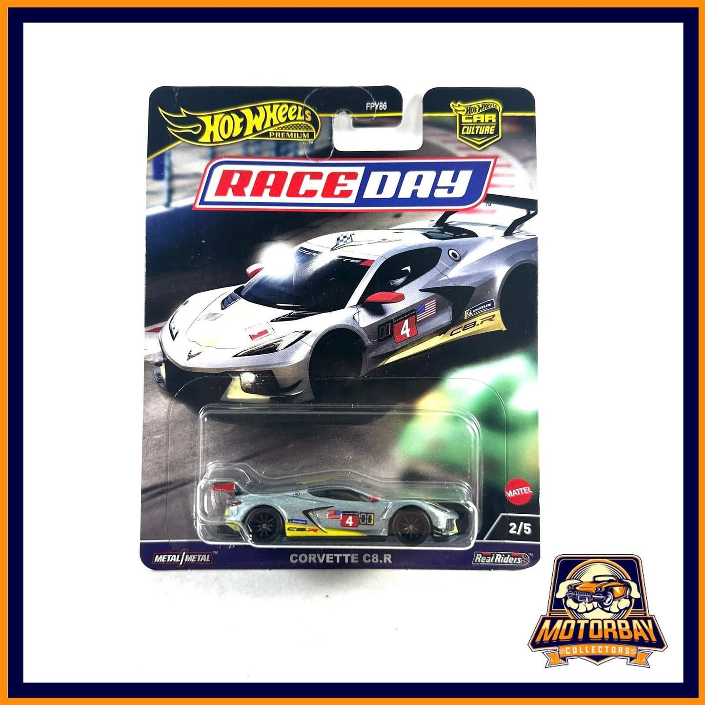Hot Wheels 1/64 Corvette C8.R