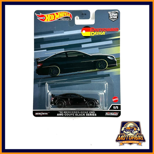 Hot Wheels 1/64 12 Mercedes-benz C63 AMG Coupe Black Series