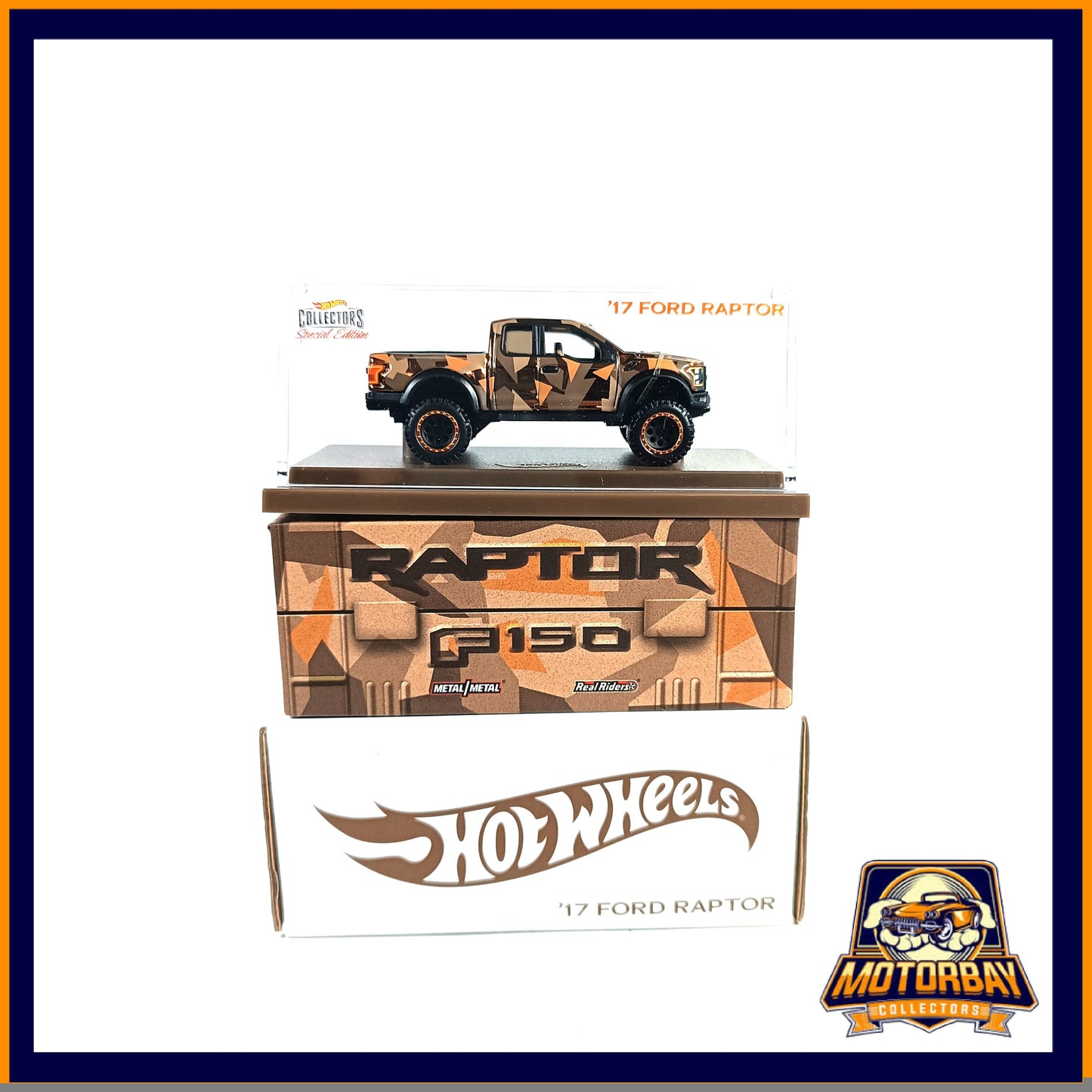 Hot Wheels 1/64 RLC 17 Ford Raptor # 3703/25000