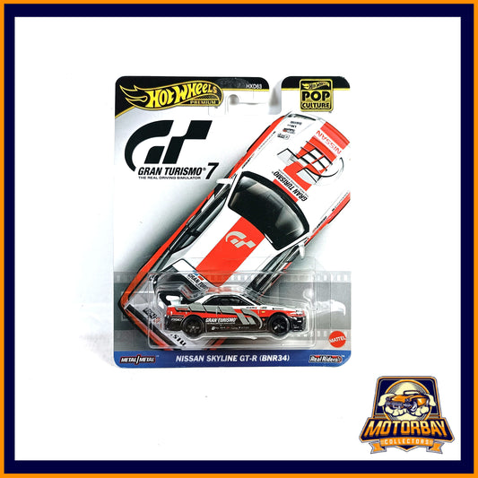 Hot Wheels 1/64 Gran Turismo Nissan Skyline GT-R (BNR34)