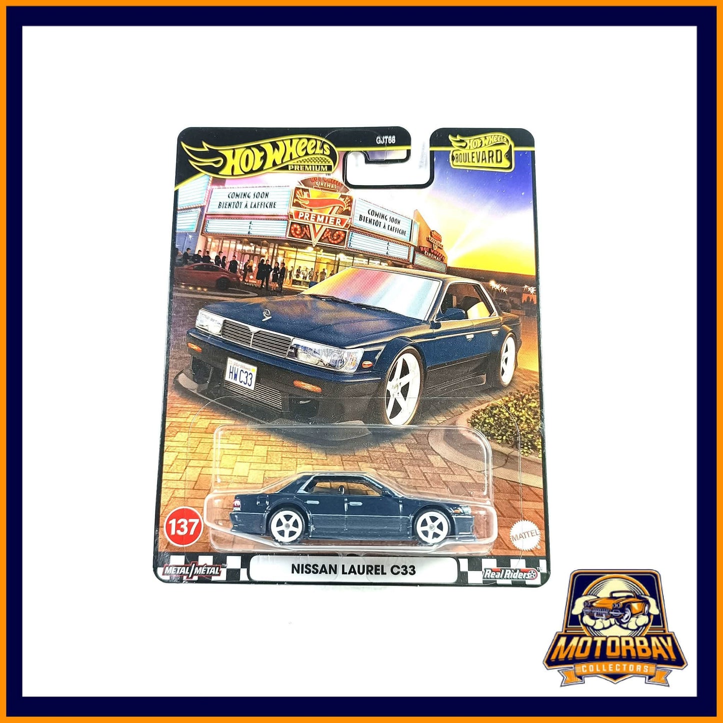 Hot Wheels 1/64 Nissan Laurel C33