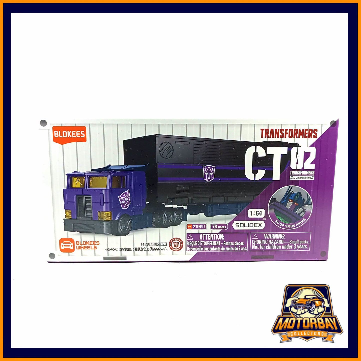 Blokees Wheels 1/64 Transformers CT02