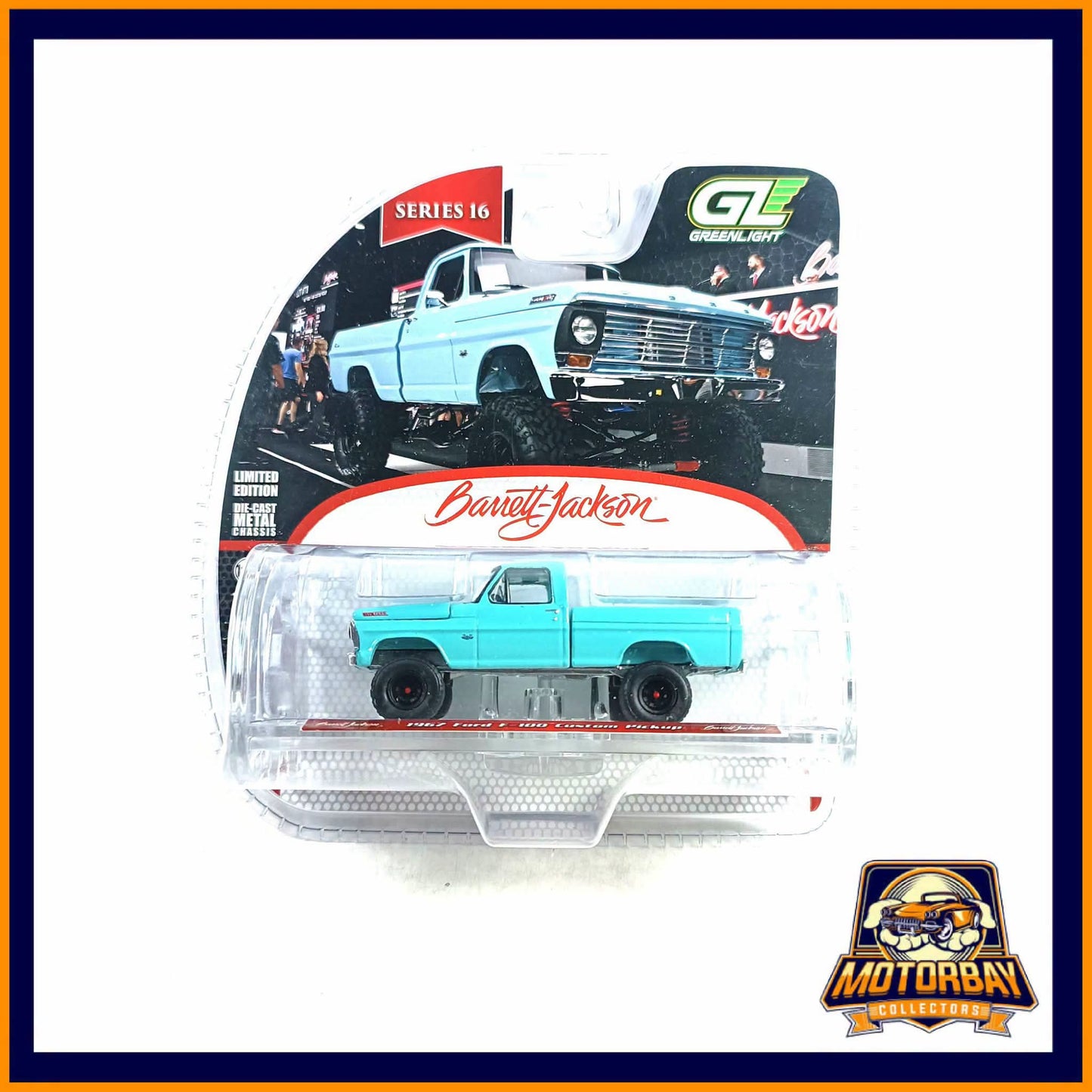 Greenlight 1/64 1967 Ford F-100 Custom Pickup