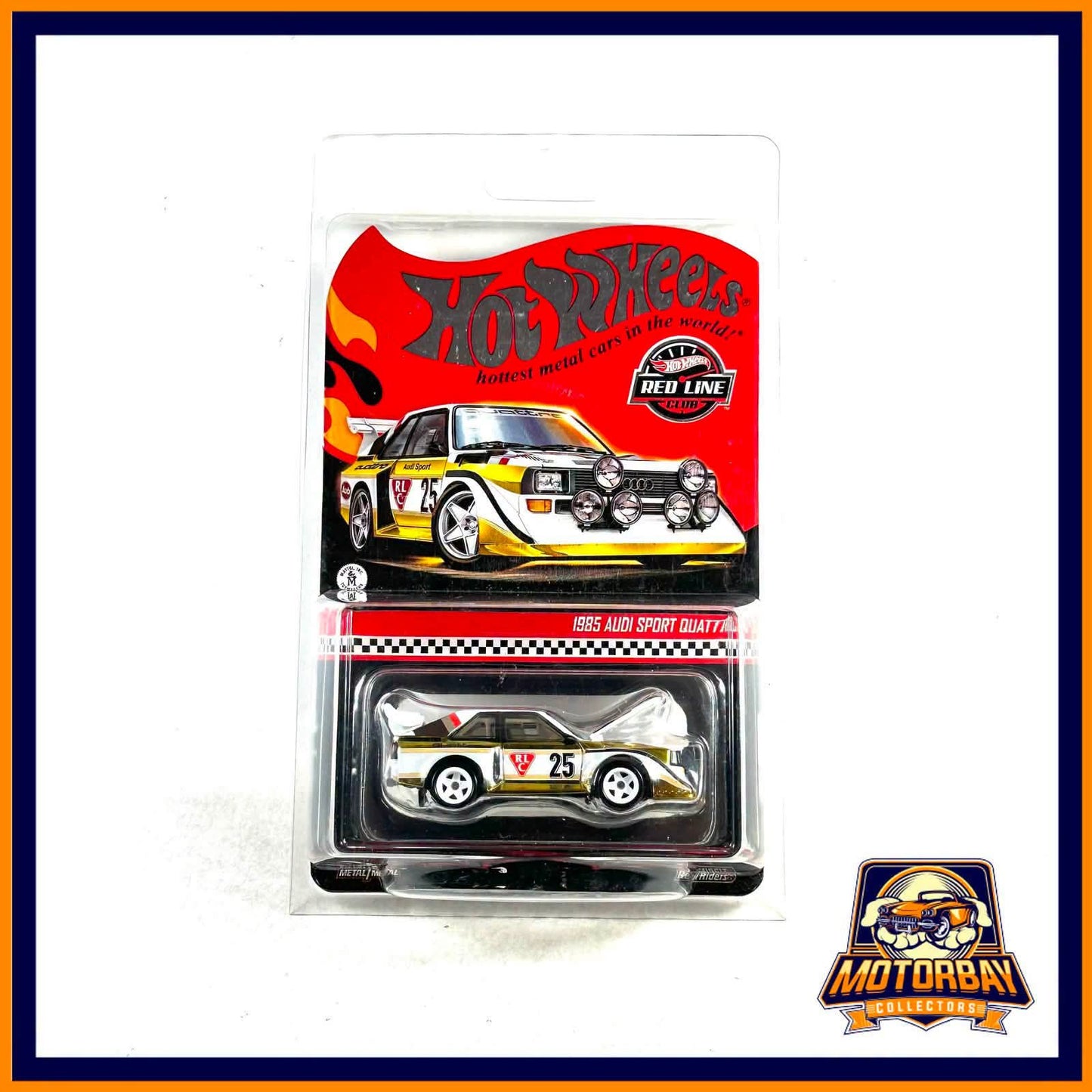 Hot Wheels 1/64 1985 Audi Sport Quattro S1