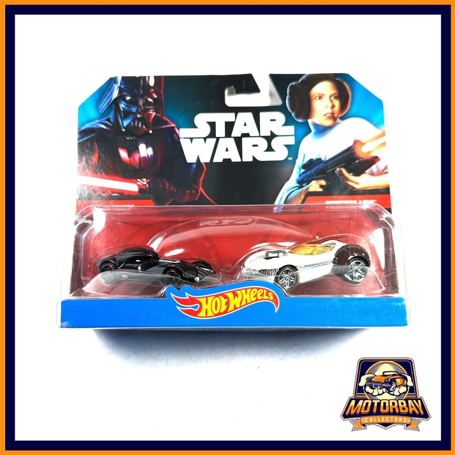Hot Wheels 1/64 Set Star Wars Darth Vader & Princess Leia