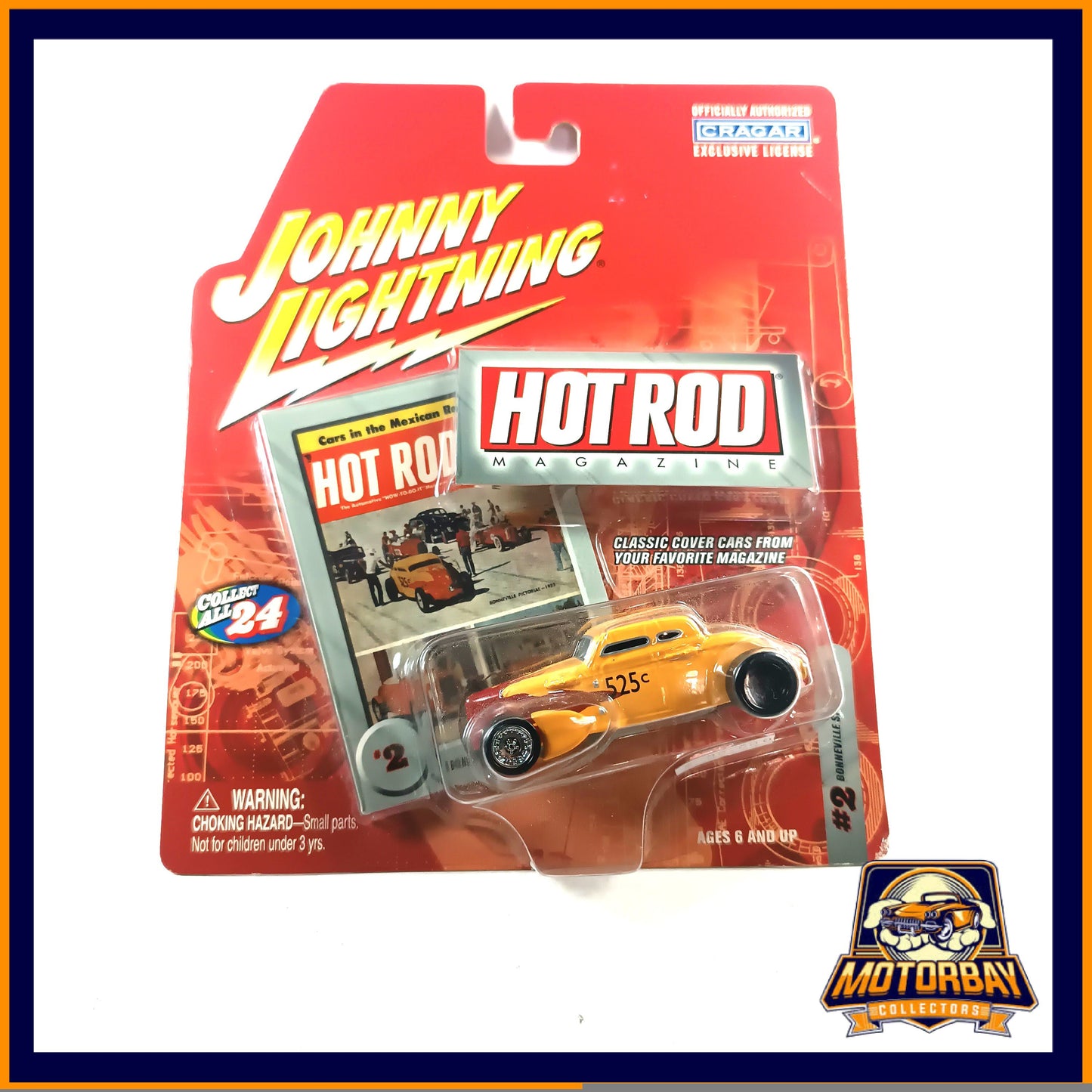 Johnny Lightning 1/64 Boneville Speed Coupe